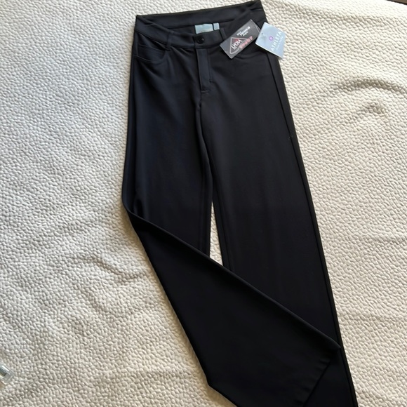 Athleta Pants - Athleta Black Stretchy Bootcut Dress Pants Size 0 New!